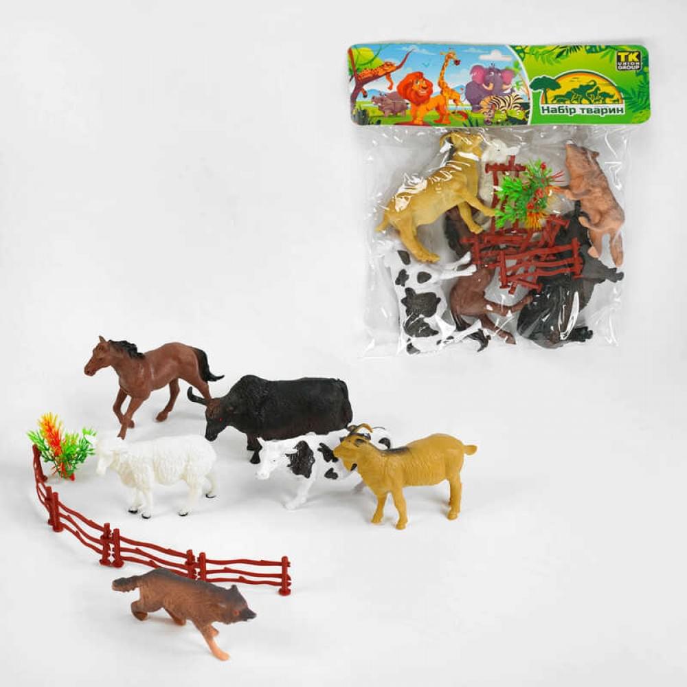 Набір тварин "TK Group", 6 фігурок, у п/е /72/