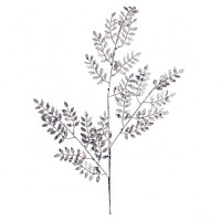 Гілка декоративна Yes! Fun з намистинами срібло, 90 см