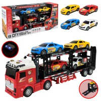 Трейлер музика підсвічування інерція машинки гумові колеса JP588-81A