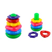 Піраміда Розвивайка Бамсик, в пакеті, 19x12 см