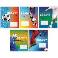 Зошити учнівські 48 аркушів клітинка 1В Are you ready, 10 шт. в упаковці