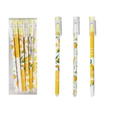 Набір гелевих ручок-стирачок Lemon синя 12 шт 1807-2-QX