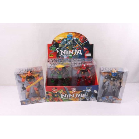 Герої Нінзяго, висота 22 см, тіло-конструктор, зброя