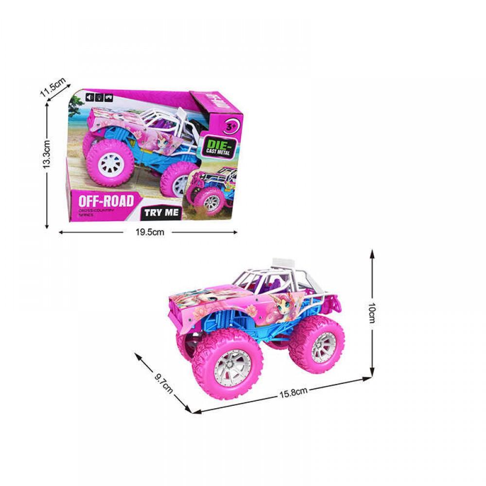 Машинка інерційна Die Cast з металевим корпусом та гумовими колесами Z290G