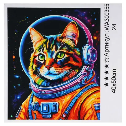 Набір для розпису по номерах WToys, 40x50 см, WA300355