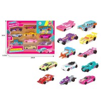 Набір машинок металопластик 10 моделей 86038