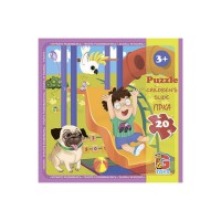 Пазли G-Toys Дитячий майданчик, 20 елементів, LX10