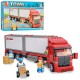 Конструктор дитячий SLUBAN Трейлер, M38-B0338, 345 деталей, фігурки персонажів
