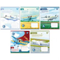 Зошити учнівські 12 аркушів лінія Yes Антонов. Моделі, 25 шт. в упаковці