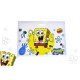 Подарунковий пакет поліетиленовий Qbee Губка Боб 75×55 см набір 5 шт QB005-305