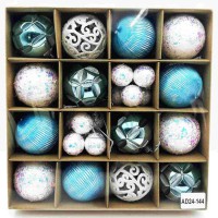 Новорічні прикраси 28 шт C67448