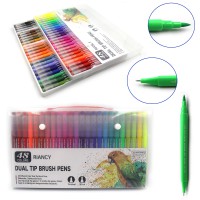 Набір лінерів+пензель, 48 шт., 9773-48