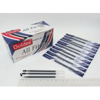 Стрижень гелевий Goldex, 0.6 мм, зелений, 124 мм, 100 шт., HI-REF-GR