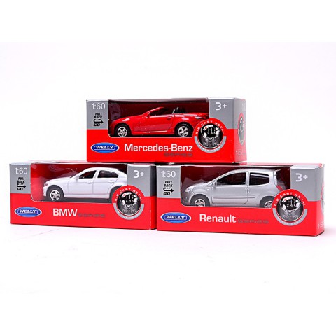 Машина Welly 1:60-64 мікс 58120-24WD-IN-14-B