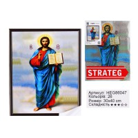 Набір для творчості алмазна картина Вседержитель Strateg HEG86047, 30x40 см