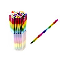 Олівці чорнографітні із чорного дерева, 72 шт., 7025