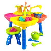 Столик пісочний з набором лейкою та стільчиком Kinderway 01-121-1