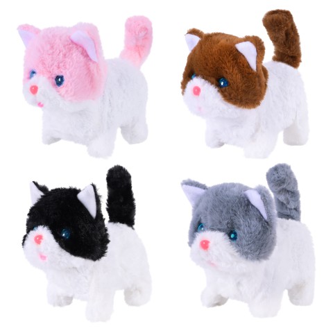 М’яка інтерактивна іграшка кошеня, C23908, 15 см (В асортименті)