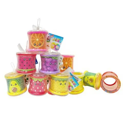 Пружинка Кольорові фрукти, діаметр 9 см (В асортименті)