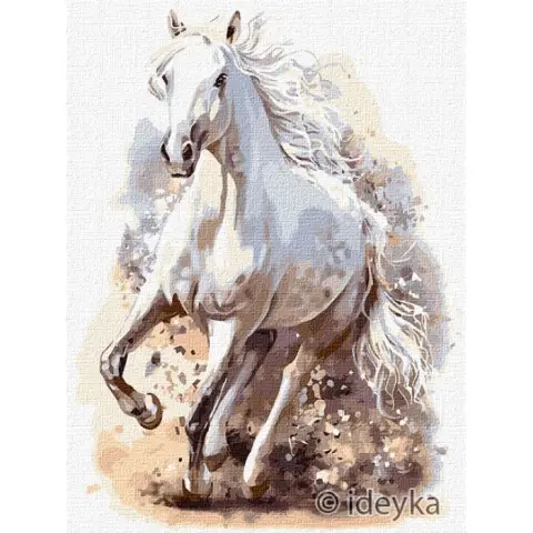 Набір для розпису по номерах Витончена міць, 30x40 см, КНО4259