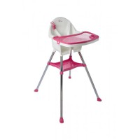 Стільчик для годування, рожевий, 03220/3