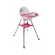 Стільчик для годування, рожевий, 03220/3
