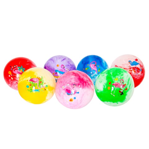 М’яч, BT-PB-0187, 60 г, 9 дюймів, фламінго (В асортименті)