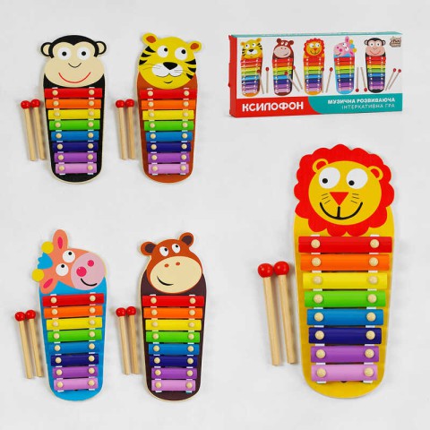 Ксилофон 4fun game club wood (В асортименті)