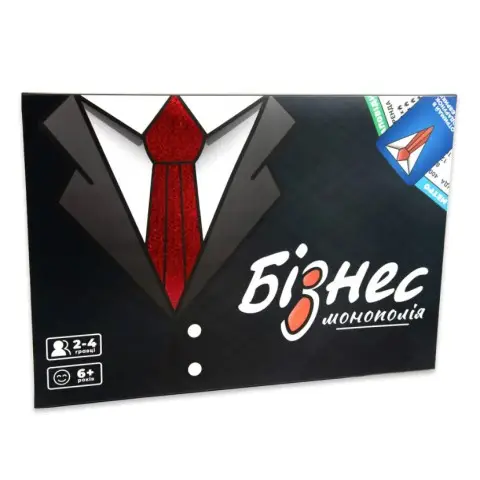 Настільна гра Стратег Бізнес, розважальна економічна (українською), 30372