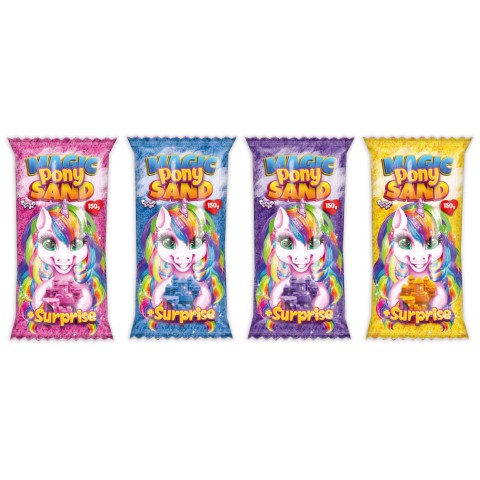 Набір для творчості Кінетичний пісок Magic Pony Sand, 150 г, Danko Toys