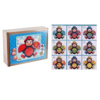 Пазл з картками Сонечко емоції та кольори Ubee ПСД280