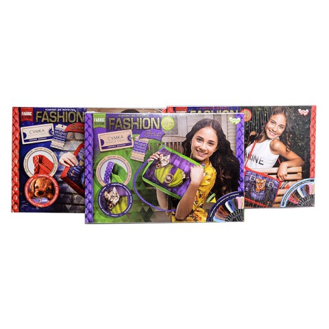 Набір для творчості Fashion Bag вишивка муліне, Danko Toys