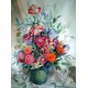 Алмазна мозаїка на підрамнику Букет 40×50 см 71046_BGLE