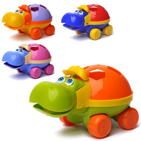 Каталка-сортер Гіппо логіка, у сітці, Максимус, 24.5x16x16.5 см