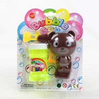 Пістолет з мильними бульбашками Ведмедик, 632B, механічний, з мильним розчином