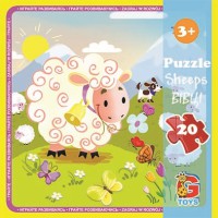 Пазли G-Toys Ферма, 20 елементів, LA06