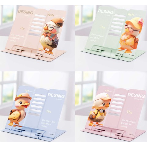 Підставка для книг металева Каченя, А5, 21x16.9x19 см