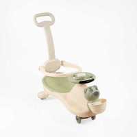 Каталка-толокар JOY, колеса PU зі світлом, музика та світло, захисний бампер, батьківська ручка, SJ-325-74