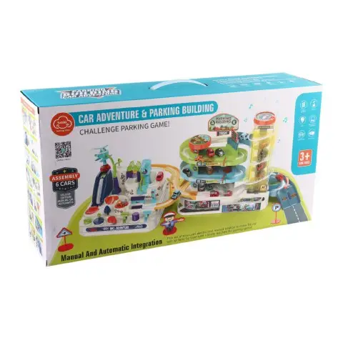 Паркінг-трек з машинками електричний ліфт підсвічування T103-88A