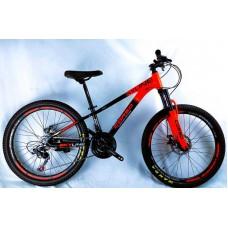 Велосипед Спортивний Corso «SKYLINE» 24" дюймів рама алюмінієва 11’’, обладнання Shimano 21 швидкість, зібран на 75% /1/