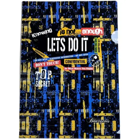 Папка Г-форма А4+, P0215 (1 отделение)