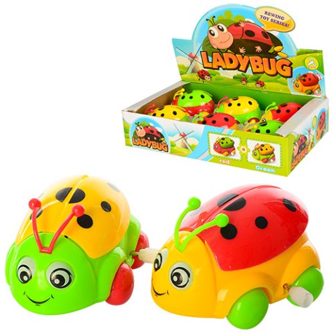 Заводна іграшка сонечко, рухаються очі, крила (В асортименті)