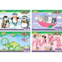 Альбом для малювання ZB.1418 А5, 8 аркушів, 10 шт. в упаковці