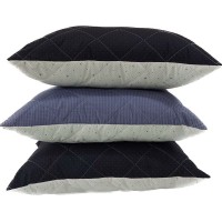 Подушка Бавовна стьоб бавовна силіконізоване волокно 50×70 см двокольорова 3010130