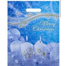 Пакет ламінований новорічний "Банан", ціна за 10 шт. //