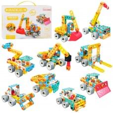 Конструктор будівельна техніка, 9в1, 153дет, в кор-ці, 34-24-7см /18/