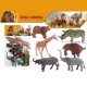 Набір фігурок Диких тварин, 6 шт., 000-61G