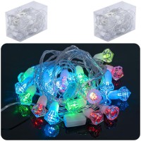 Гірлянда електрична Брилліант кольорова, 20 шт, 5 м