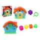Гра будинок, 20x18 см, сортер, 5 фігур, рухливі деталі, 22x23x10.5 см