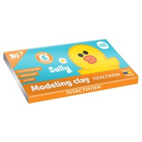 Пластилін Yes Line Friends, 6 кольорів, 120 г